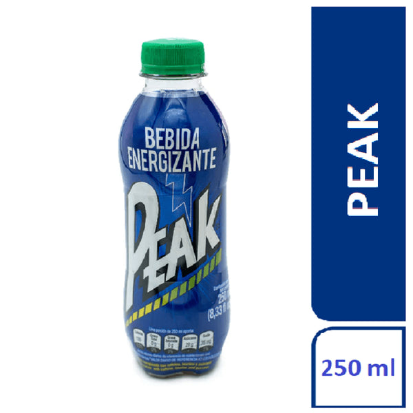 BEBIDA ENERGIZANTE PEAK 250ML